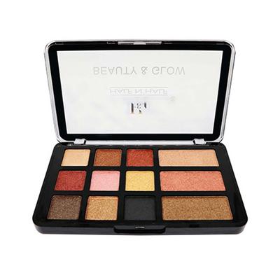 Half N Half Beauty Glow, Ultra Pro Makeup Eyeshadow Multicolour Palette 01 True Story 18 gm - Face Palettes