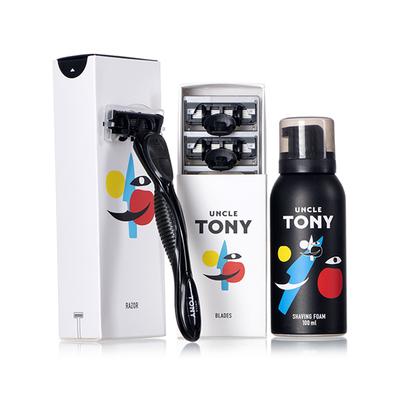 Uncle Tony Complete Starter Pack (Black) 350's - Grooming Kits