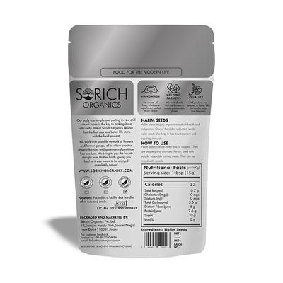 Sorich Organics Halim Seeds 200 gm - Nutritional Bars
