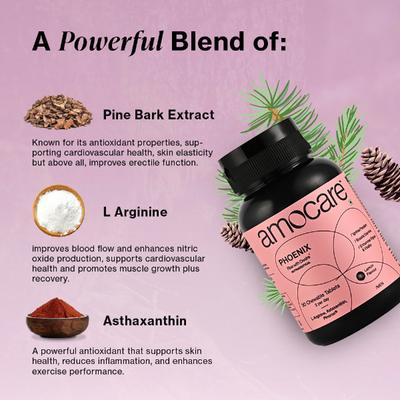 Amocare Phoenix Chewable Tablets For Men - Lemon Flavour 30's - Other Supplements