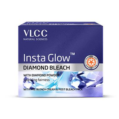 VLCC Insta Glow Diamond Bleach 30 gm - Facial Kits