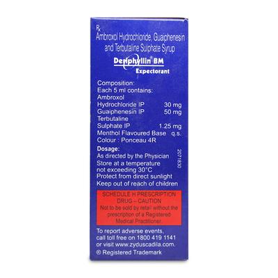 Deriphyllin Bm Expectorant 100ml - Cough And Cold-Cou