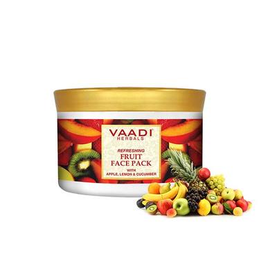 Refreshing Fruit Face Pack With Apple Lemon & Cucumber 600 gm - Face Packs