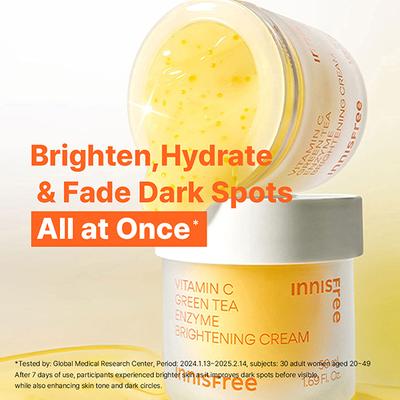 Innisfree Vitamin C Green Tea Brightening Cream 50 ml - Face Moisturizers