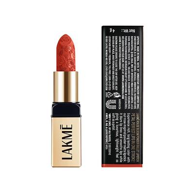 Lakme Rouge Bloom Powder Matte Bullet Peach Petal 205 4 gm - Lipsticks
