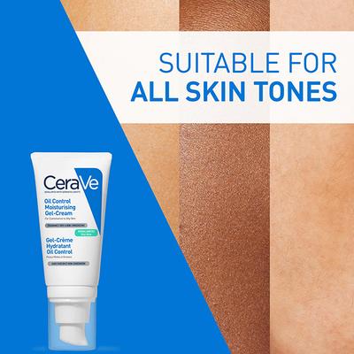 CeraVe Oil Control Gel-Cream Lightweight Moisturizer for Oily & Combination Skin with Shine Control 52 ml - Face Oils