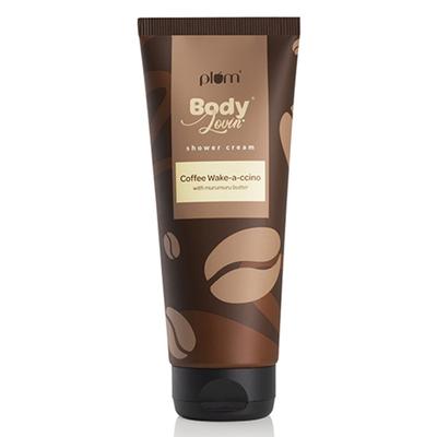 Plum Bodylovin' Coffee Wake-A-Ccino Shower Cream (Body Wash) 200 Gm - Shower Gels & Body Wash
