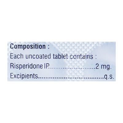 RESPINOL 2mg Tablet 10's - Schizophrenia-Aps