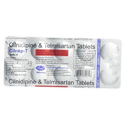 CILNEP T Tablet 10's - Hypertension-Ana