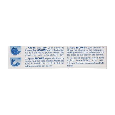 Secure Adhesive Powder 20gm - Oral Care - P-Mou