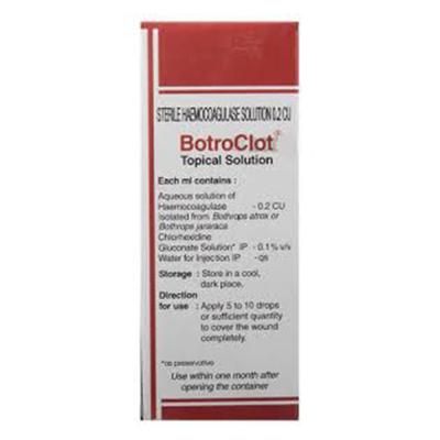 Botroclot Topical Solution 10ml - Bleeding Disorders-Hae