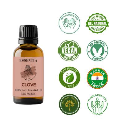 Essentia Extracts Combo of Eucalyptus and Clove Essential Oil 2's - Essential Oils