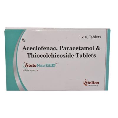 STELONAC MR Tablet 10's - Pain relief-Nsa