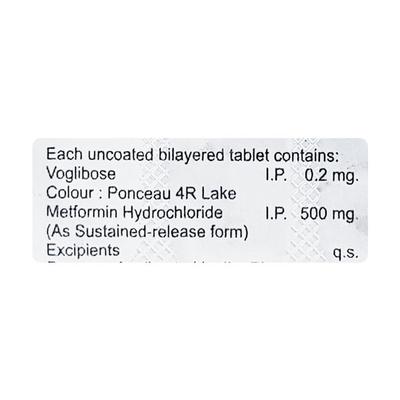 Voglidase M Tablet 10'S - Diabetes-Ant