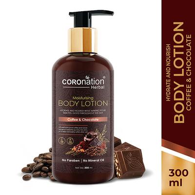 COROnation Herbal Coffee and Chocolate Body Lotion 300 ml - Lotions & Creams
