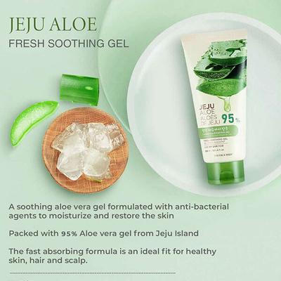 The Face Shop Jeju Aloe Fresh Soothing Gel Tube 300 Ml - Face Gels