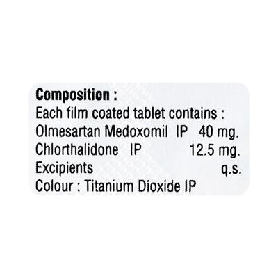 OLMO CT 40mg Tablet 10's - Hypertension-Ang