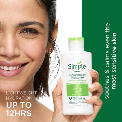 Simple Kind To Skin Hydrating Light Moisturiser 125 ml - Face Moisturizers