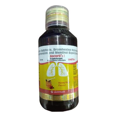 ASCORIL + HONEY ROSE FLAVOUR Expectorant 120ml - Cough And Cold-Cou