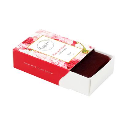 Fizzy Fern Soap - Rose & Basil with Petals 125 gm - Soaps