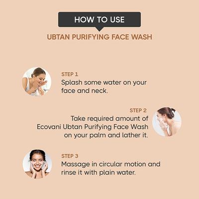 ECOVANI UBTAN Purifying Face Wash 125 gm - Face Washes