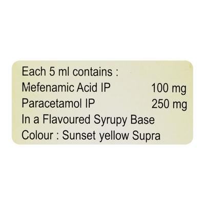 NAM Safe Mango Flavour Suspension 60ml - Pain relief-Nsa