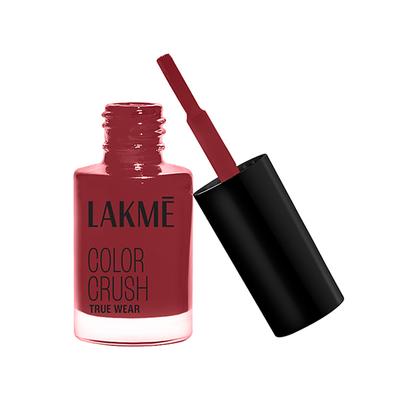 Lakme True Wear Color Crush Nail Polish, Long Lasting & Vibrant Nail Paint, 25, 6ml - Nail Polish