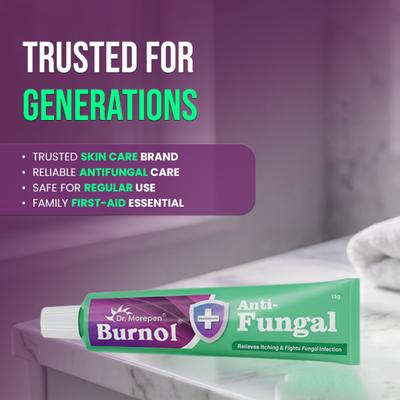 Dr.Morepen Burnol Antifungal Cream 15 g - Skin Infections - T