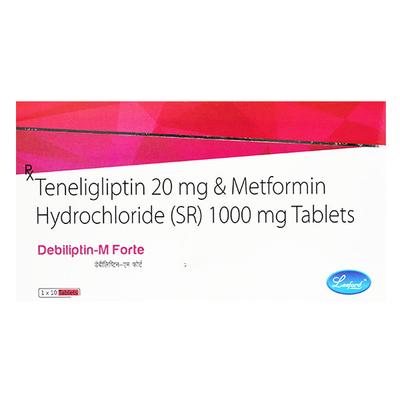DEBILIPTIN M FORTE Tablet 10's - Diabetes-Ant