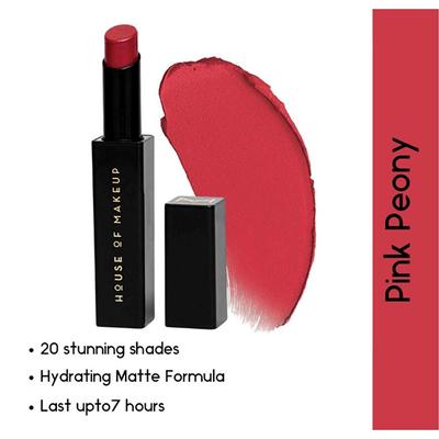 House Of Makeup Good On You Hydra Matte Lipstick - Pink Peony 3.5 gm - Lipsticks