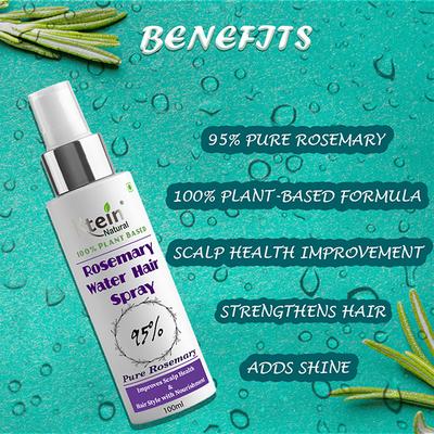 Ktein 100% Plant Based Rosemary Hair Spray 100 ml - Hair Sprays & Mists