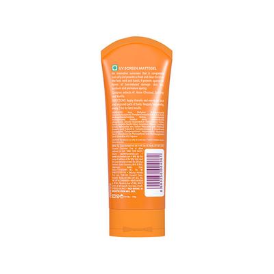 Lotus Herbals Safe Sun Uv Screen Mattegel Pa+++ Spf-50 100 Gm - Face Sunscreen