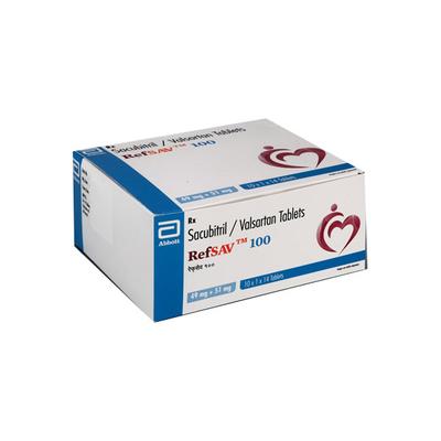 REFSAV 100 Tablet 14's - Heart Failure-Ang