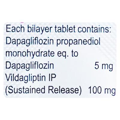 GLYDUO 5/100 Tablet 10's - Diabetes-Ant