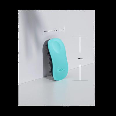 Ikoo Detangling, Scalp Massaging Hair (Bali Breeze - Black Bristles) 50 gm - Hair Brushes