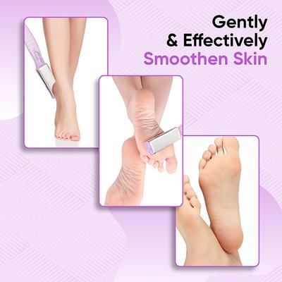Vega Dual-Sided Pedicure Foot File For Dead Skin & Cracked Heels Removal For Men & Women (Pd-03) - Manicure & Pedicure Kits