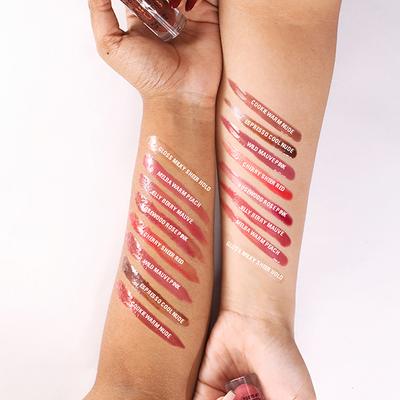 Makeup Revolution Pout Bomb Plumping Gloss Jelly Berry Mauve 4.6 ml - Lip Glosses
