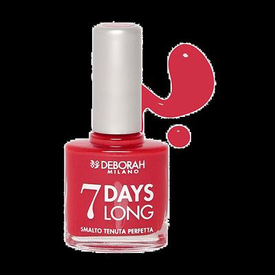 Deborah Milano 7 Days Long Ne - 876 Iconic Red 11 ml - Nail Polish