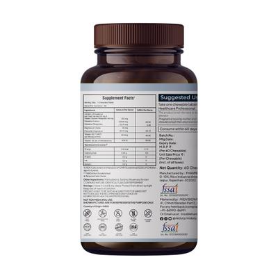 Miduty Kids Calcium Chewable Tablet 60's - Calcium And Minerals