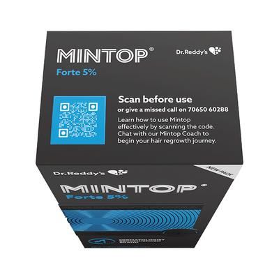 MINTOP FORTE 5% NEW PACK HAIR REGROWTH FORMULA Solution 60ml - Hair Loss-Oda