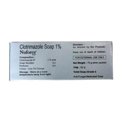 Nuforce Soap 75gm - Fungal Infections-Taa