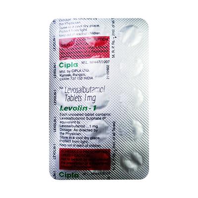 LEVOLIN 1 Tablet 15's - Asthma/COPD-Ast