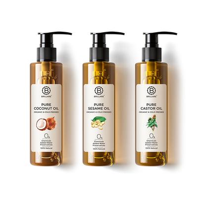 Brillare Nature's Bliss Hair Care Gift Box 1's - Hair Oils