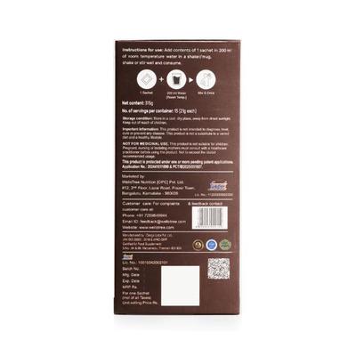 WelloTree Wello Recoop Protein Powder - Chocolate Flavour (Pack Of 15 x 21g) 1's - Protein Drink