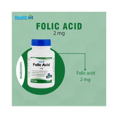 Healthvit Folic Acid 2mg-Tablets 60's - General Health
