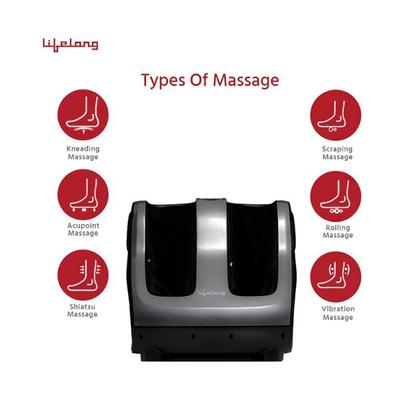Lifelong Pain Relief Foot, Calf And Leg Massager Machine With Vibration 1's - Massagers