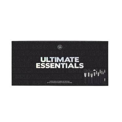 bh cosmetics Ultimate Essentials 10 Piece Face and Eye Brush Set with Bag 1's - Lens Solution & Accessories