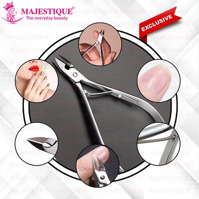 Majestique Professional Cuticle Nippers, Precision Surgical-Grade Stainless Steel, Nail Clipper 1's - Nail Care