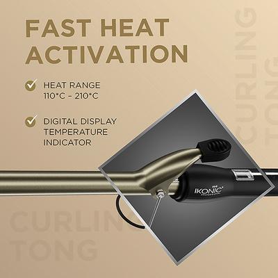 Ikonic Professional Curling Tong CT19 - Rollers & Curlers