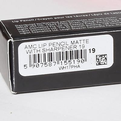 Inglot Amc Lip Pencil Matte With Sharpener 19 1.8 gm - Lip Liners